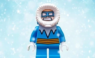 Ilustración de una persona protegida frente al frío y la nieve, representando la prevención de riesgos en meses fríos y lluviosos.